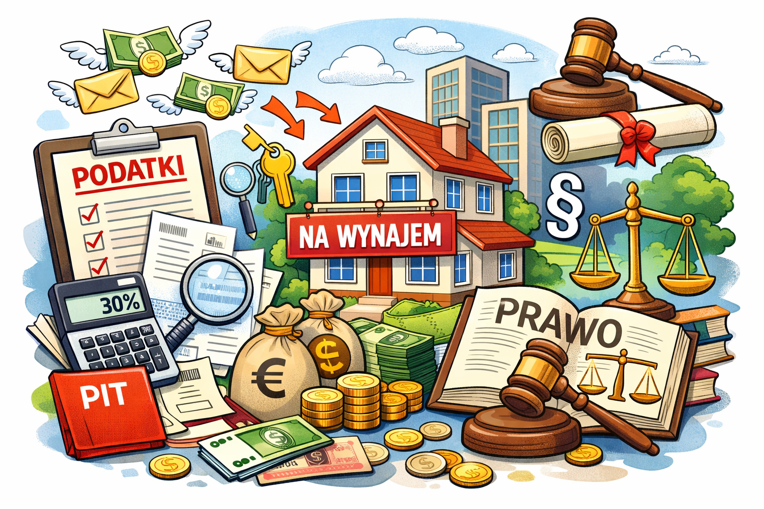 podatki i prawo przy wynajjmie